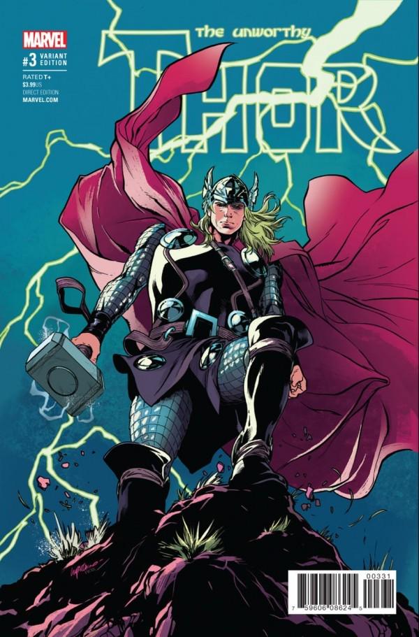 Unworthy Thor [Lupacchino] #3 (2017) Comic Books Unworthy Thor