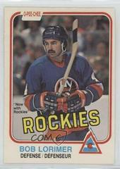 Bob Lorimer Hockey Cards 1981 O-Pee-Chee Prices