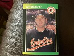 Jeff Ballard #30 Baseball Cards 1989 Donruss Baseball's Best Prices