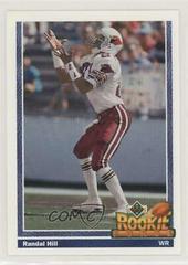 Randal Hill #632 Football Cards 1991 Upper Deck Prices