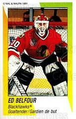Ed Belfour #337 Hockey Cards 1991 Panini Stickers Prices