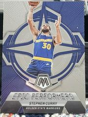 Stephen Curry Basketball Cards 2022 Panini Mosaic Epic Performers Prices