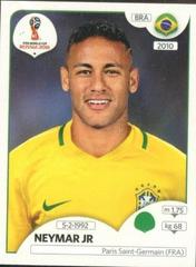 Neymar Jr. [Black Back] Soccer Cards 2018 Panini World Cup Stickers Prices