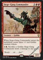 Siege-Gang Commander Magic Dominaria Prices
