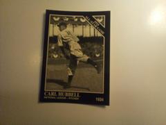 Carl Hubbell #1105 Baseball Cards 1994 The Sportin News Conlon Collection Prices