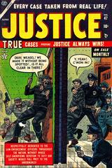Justice #47 (1954) Comic Books Justice Prices