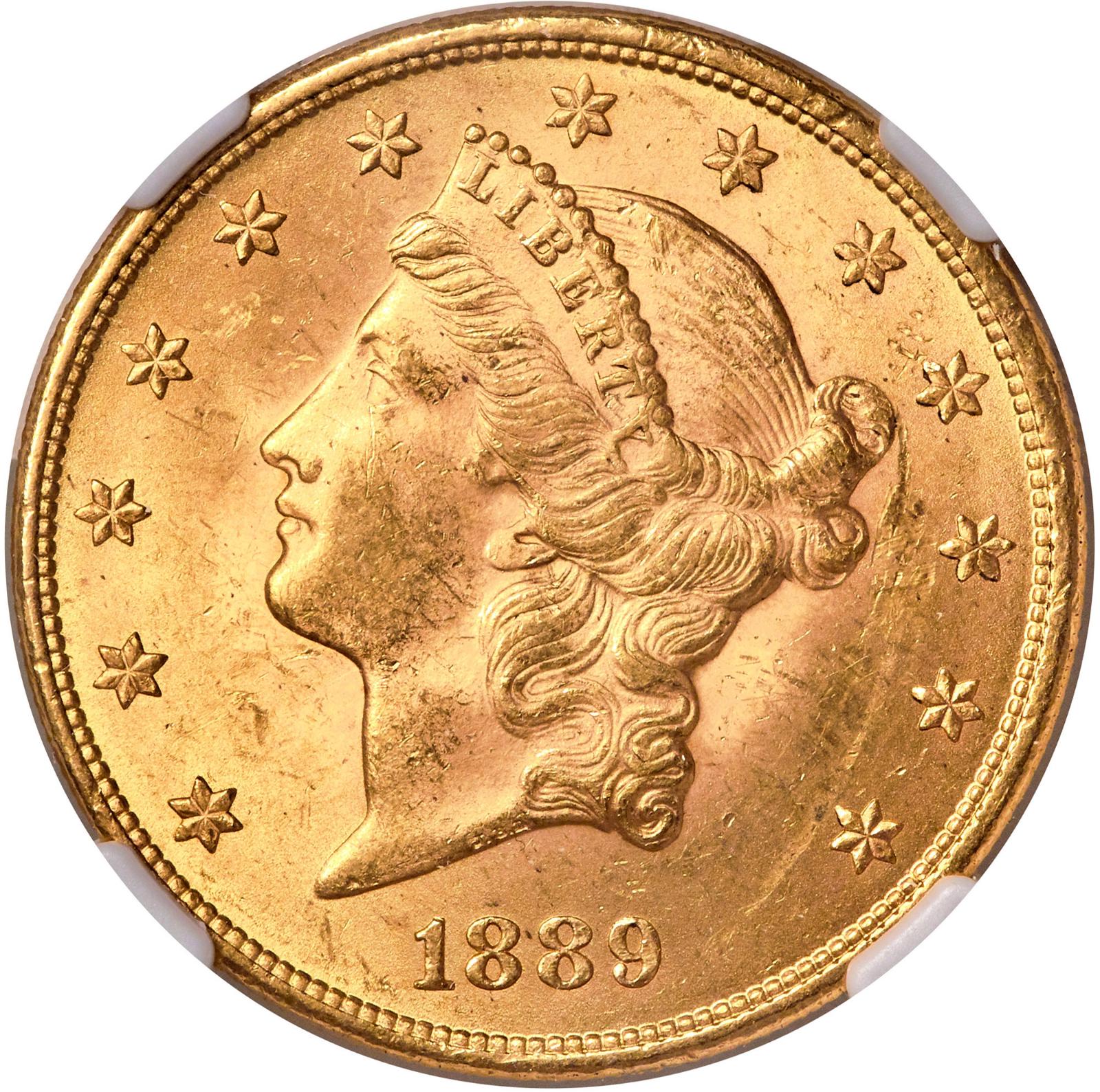 1889 [PROOF] Coins Liberty Head Gold Double Eagle