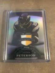 Adrian Peterson [Jersey Refractor] #62 Football Cards 2008 Bowman Sterling Prices