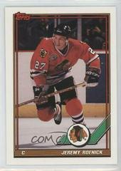 Jeremy Roenick #106 Hockey Cards 1991 Topps Prices