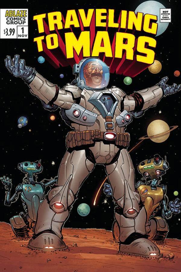 Traveling to Mars [McKee] #1 (2022) Comic Books Traveling to Mars