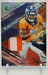 Jerry Jeudy [Neon] #ELE-15 Football Cards 2022 Panini Elements Electric Prices
