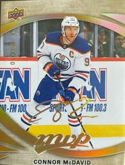 Connor McDavid [Super Script] #35 Hockey Cards 2023 Upper Deck MVP Prices