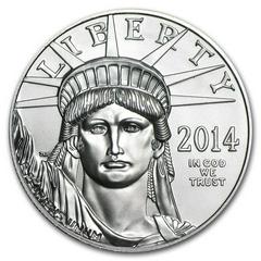 2014 W [PROOF] Coins $100 American Platinum Eagle Prices