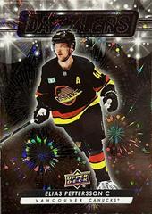 Elias Pettersson [Black] #DZ-95 Hockey Cards 2023 Upper Deck Dazzlers Prices