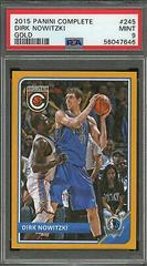 Dirk Nowitzki [Gold] #245 Basketball Cards 2015 Panini Complete Prices