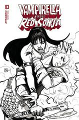 Vampirella vs. Red Sonja [Ranaldi Sketch] #3 (2023) Comic Books Vampirella vs. Red Sonja Prices