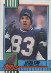 Andre Reed Football Cards 1990 Topps Prices