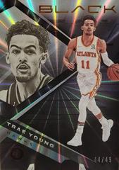 Trae Young [Copper] #21 Basketball Cards 2021 Panini Black Prices