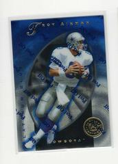 Troy Aikman [Platinum Blue] #6 Football Cards 1997 Pinnacle Totally Certified Prices