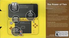 Rear | New Nintendo 2DS XL Pikachu Edition Nintendo 3DS