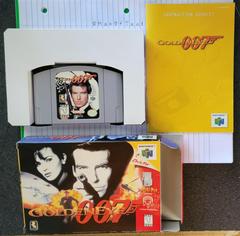 Box, Cartridge,  Manual, And Tray | 007 GoldenEye Nintendo 64