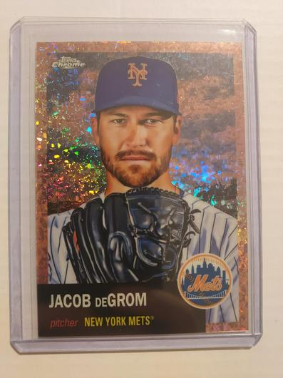 Jacob Degrom Rose Gold Ungraded Topps Chrome Platinum