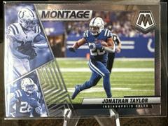 Jonathan Taylor #M-18 Football Cards 2022 Panini Mosaic Montage Prices