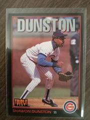 Shawon Dunston #40 Baseball Cards 1993 Panini Donruss Triple Play Prices