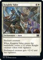 Knightly Valor Magic Double Masters 2022 Prices