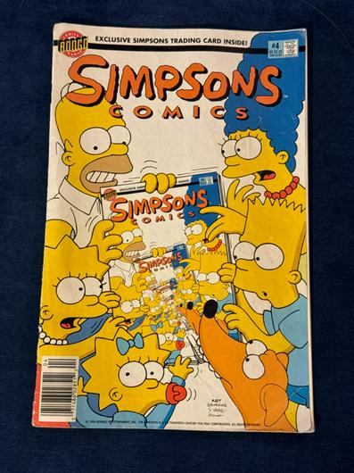 Simpsons Comics #4 (1994) photo