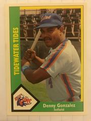 Denny Gonzalez Baseball Cards 1990 CMC Tidewater Tides Prices