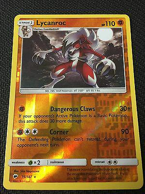 Lycanroc [Reverse Holo] #75 Pokemon Burning Shadows