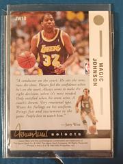 Best Court Leader  | Magic Johnson Basketball Cards 1992 Upper Deck Jerry West Selects