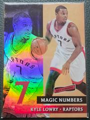 Kyle Lowry Basketball Cards 2016 Panini Aficionado Magic Numbers Prices