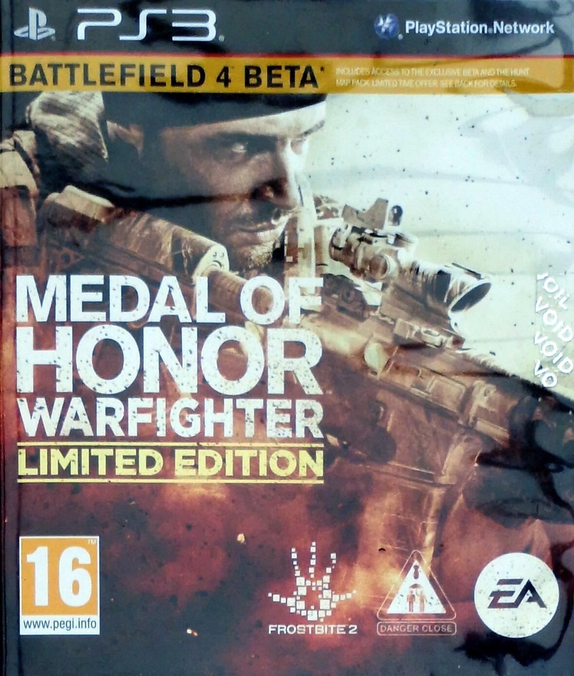 Medal of Honor: Warfighter [Limited Edition] PAL Playstation 3