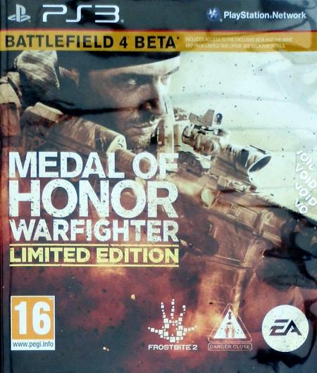 Medal of Honor: Warfighter [Limited Edition] Cover Art