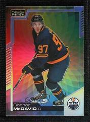 Connor McDavid [Rainbow Color Wheel] Hockey Cards 2020 O Pee Chee Platinum Prices
