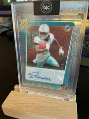 Jaylen Waddle [Autograph Holo Gold] #64 Football Cards 2021 Panini Clearly Donruss Prices