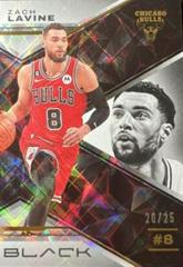 Zach LaVine [Gold] #11 Basketball Cards 2022 Panini Black Prices