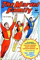 Marvel Family #41 (1949) Comic Books Marvel Family Prices