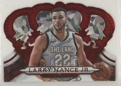 Larry Nance Jr. [Crystal Red] Basketball Cards 2018 Panini Crown Royale Prices