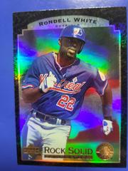 Rondell White #RS13 Baseball Cards 1997 Upper Deck Rock Solid Foundation Prices