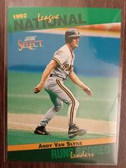 Andy Van Slyke #42 Baseball Cards 1993 Score Select Stat Leaders Prices