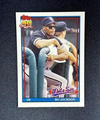 Bo Jackson #58T Baseball Cards 1991 Topps Traded Tiffany Prices