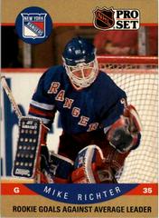 Mike Richter [Error] Hockey Cards 1990 Pro Set Prices