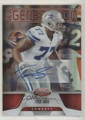 Tyron Smith [Mirror Red Autograph] Football Cards 2011 Panini Certified Prices