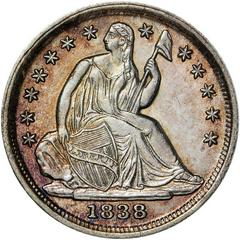 1838 Coins Seated Liberty Half Dime Prices