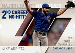 Jake Arrieta Baseball Cards 2017 Topps Major League Milestones Prices