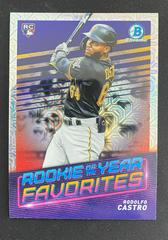 Rodolfo Castro [Mega Box Mojo] #ROYF-12 Baseball Cards 2022 Bowman Rookie of the Year Favorites Prices