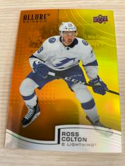 Ross Colton [Orange Yellow] #R-25 Hockey Cards 2021 Upper Deck Allure Rainbow Prices